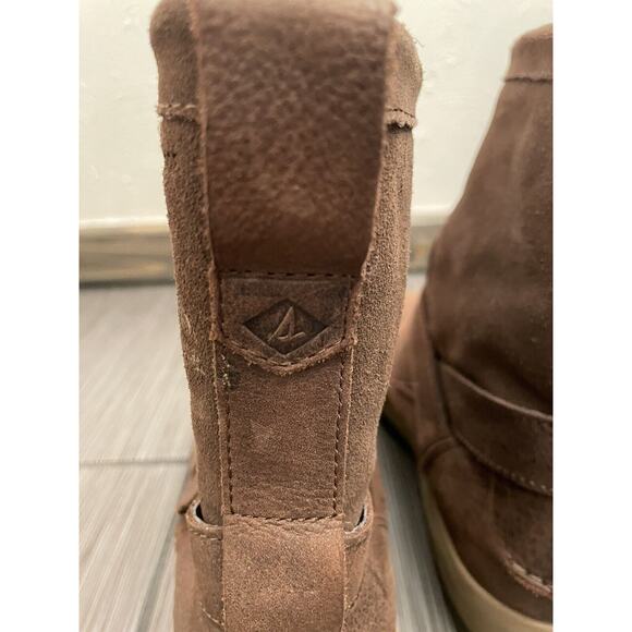 Sperry Maritime Step In Pull On Womens Brown Casual Boots STS86684 Size 7 - Picture 6 of 16